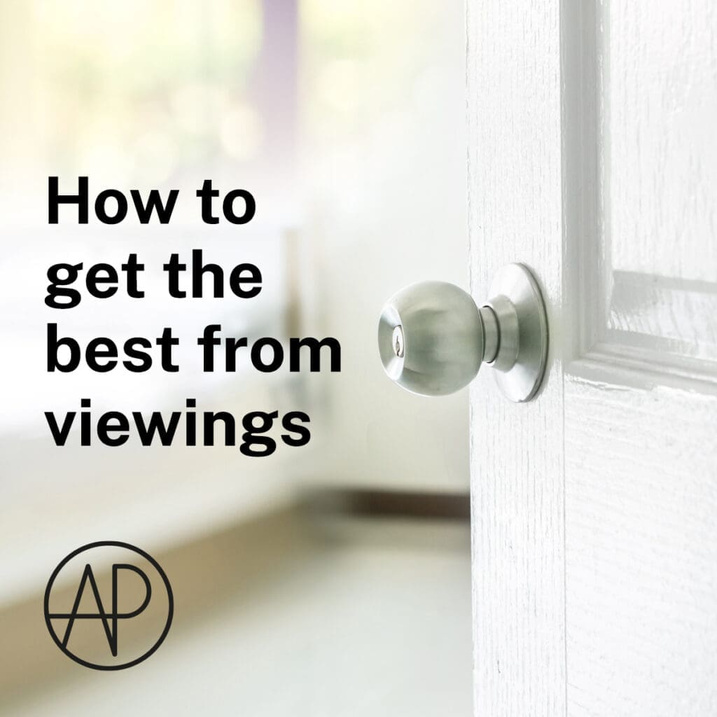 how to get the best from property viewings