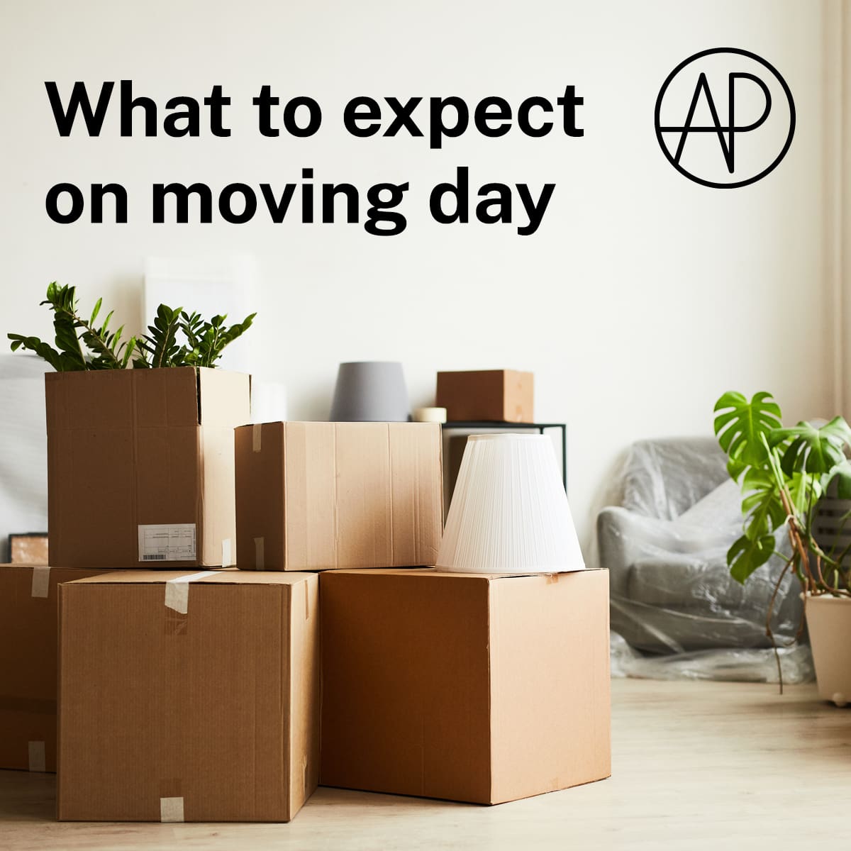 Moving day when buying a home