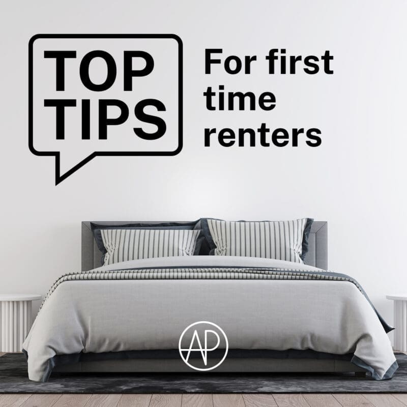 Tips for first time renters