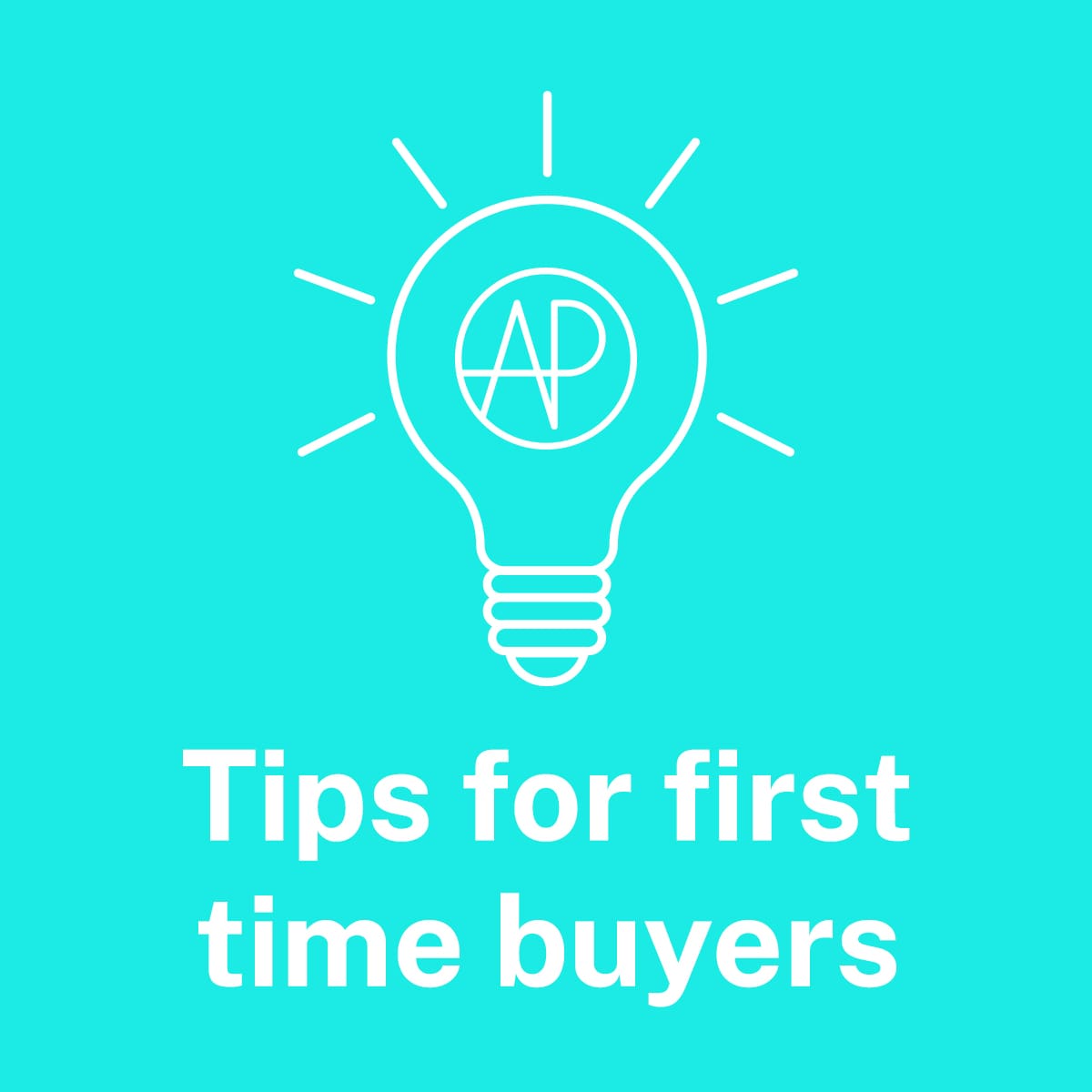 Tips for first time buyers