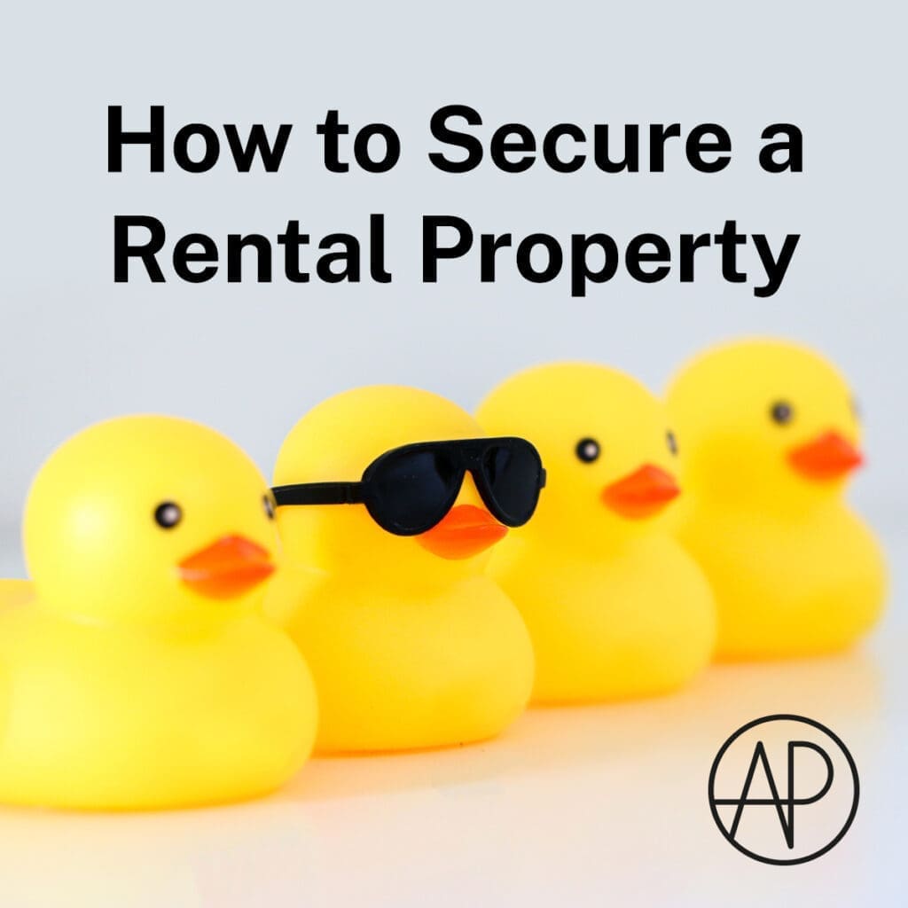 How to secure a rental property