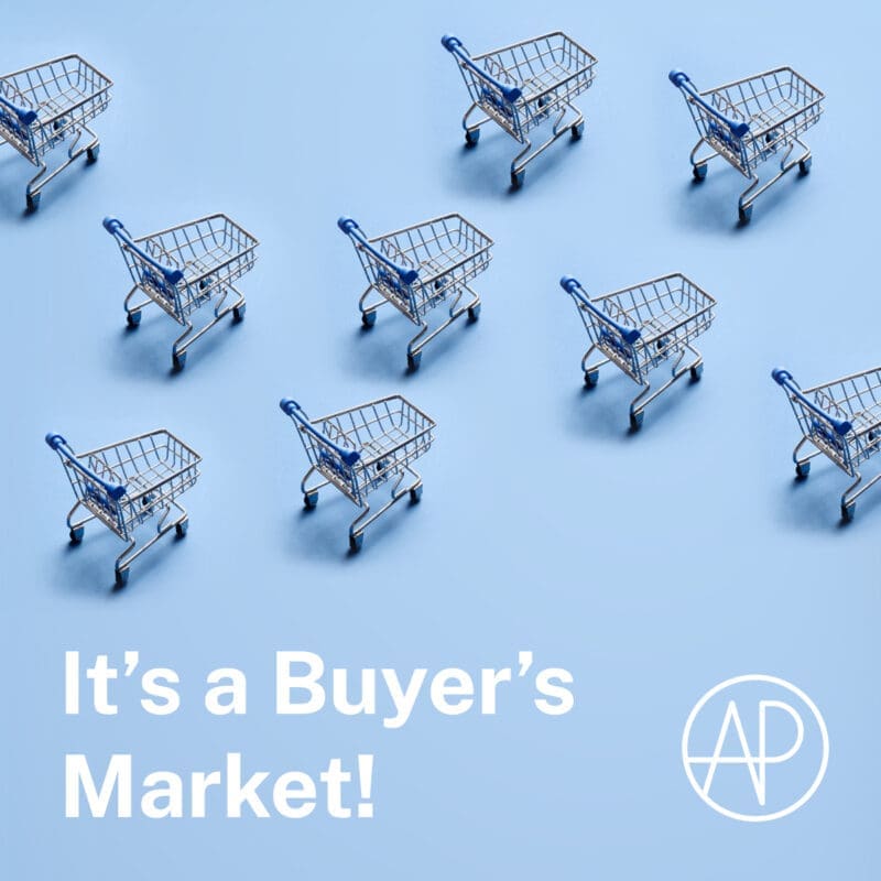 Its a buyers market