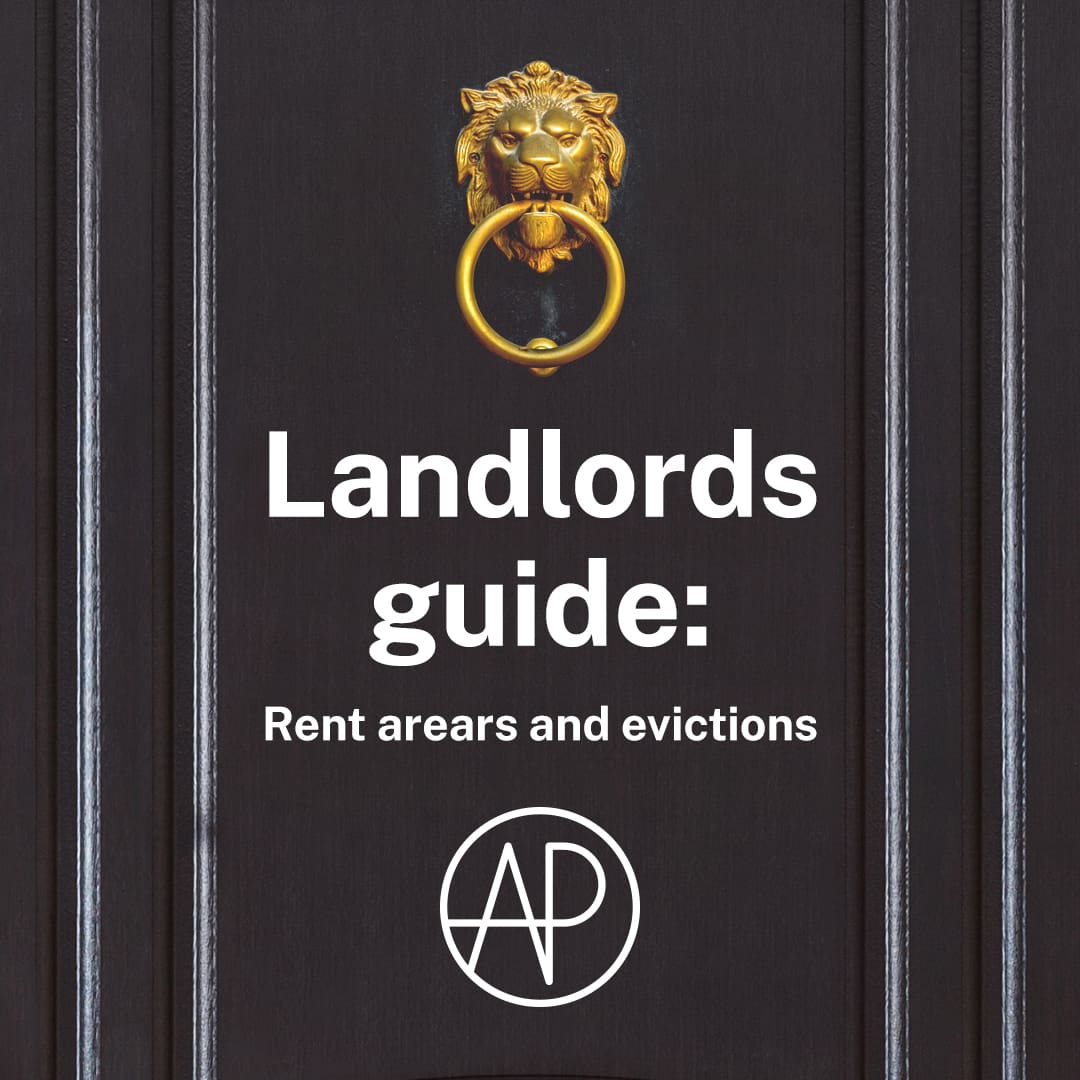 landlords rent arrears and evictions