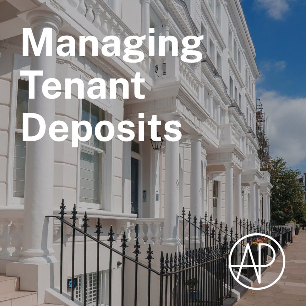 managing tenant deposits